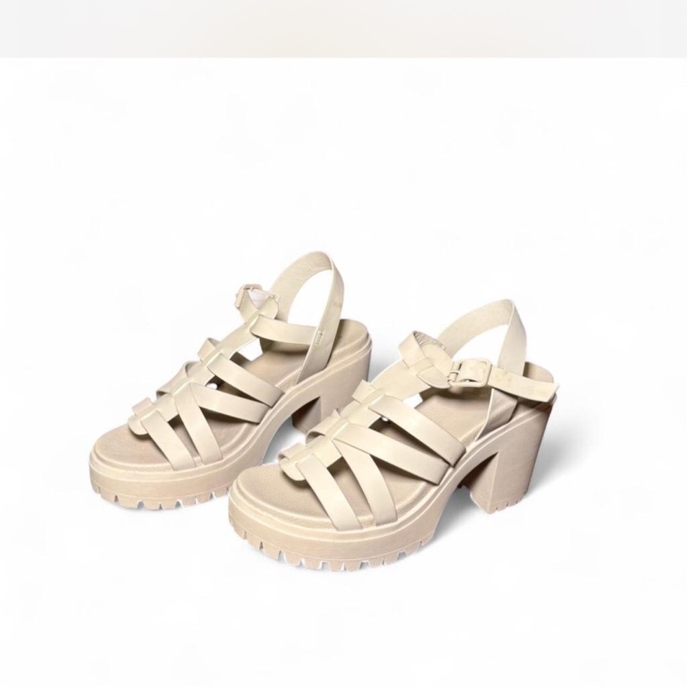 Strappy Platform Heels